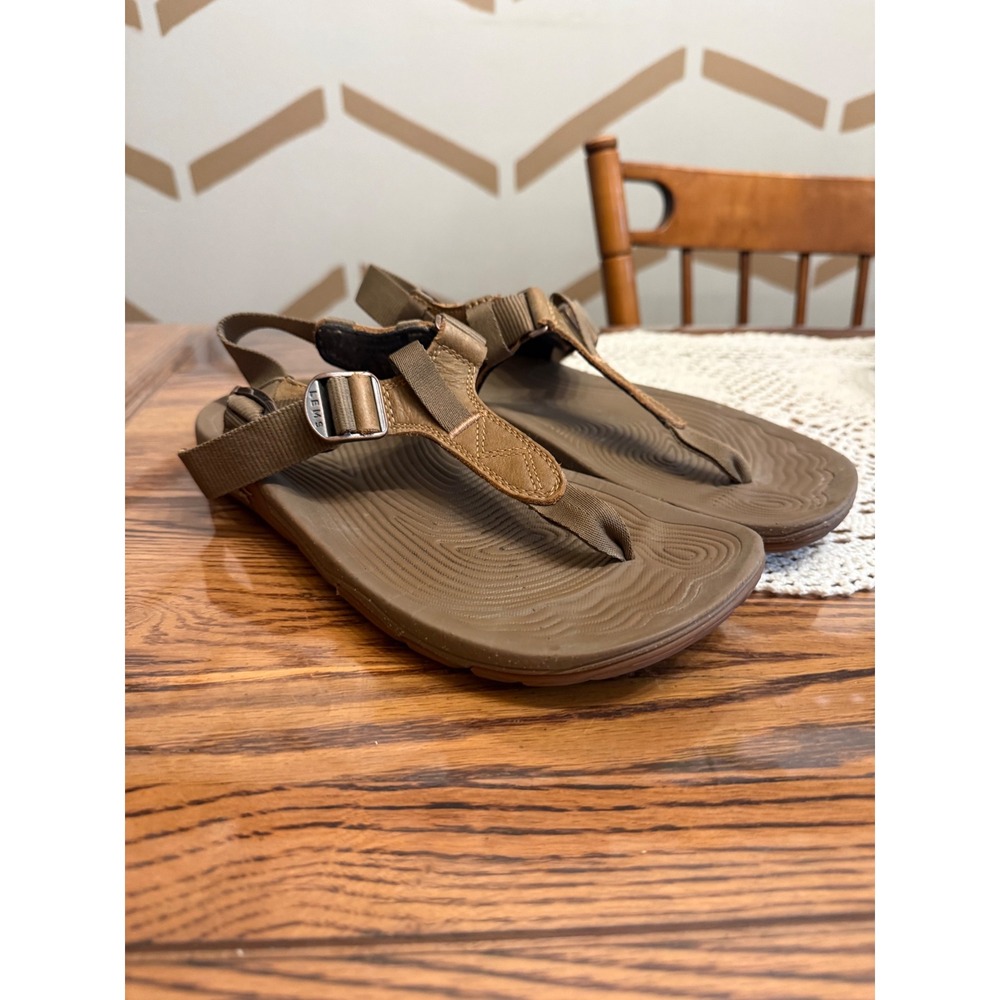Lems Hiking Sandals Women Size 8 Brown Outdoor Trailhead Strappy Buckle